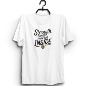 Self-Motivational T-Shirt – "Strength Comes From the Inside"