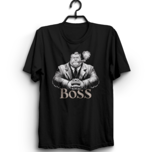 "BOSS" 100% Cotton T-Shirt – Bold and Empowering