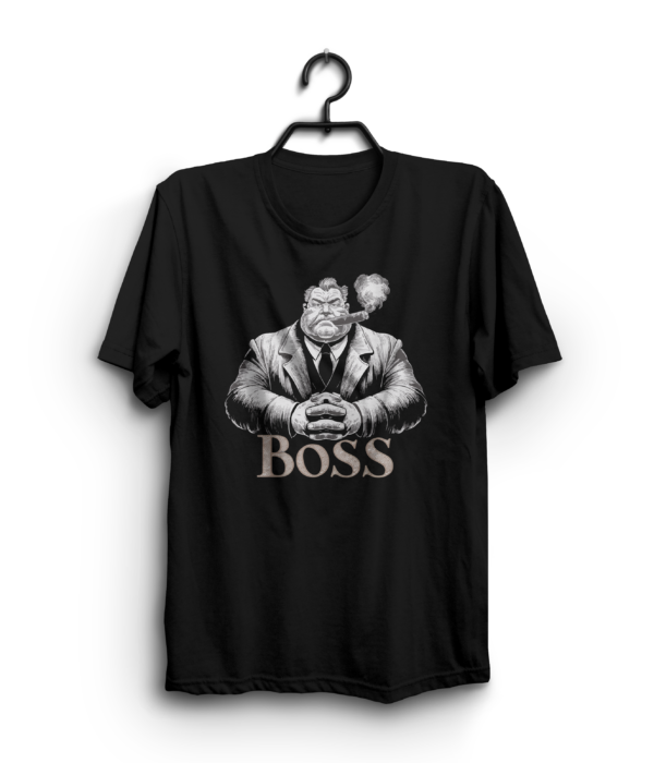 "BOSS" 100% Cotton T-Shirt – Bold and Empowering