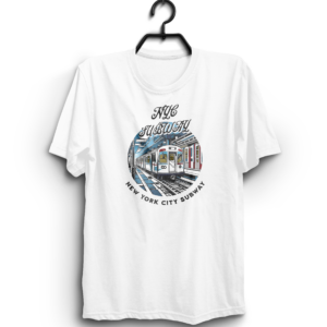 "NYC Subway" 100% Cotton T-Shirt