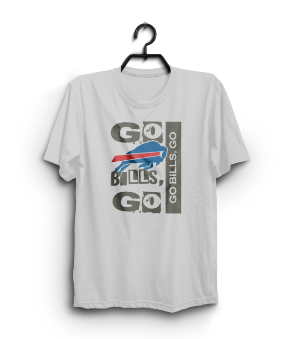 “Go Bills, Go” 100% Cotton T-Shirt - Image 3