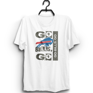 “Go Bills, Go” 100% Cotton T-Shirt