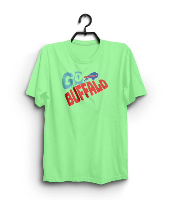 "Go Buffalo" 100% Cotton T-Shirt - Image 3