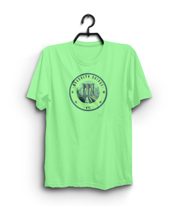 "Brooklyn Bridge" 100% Cotton T-Shirt - Image 3