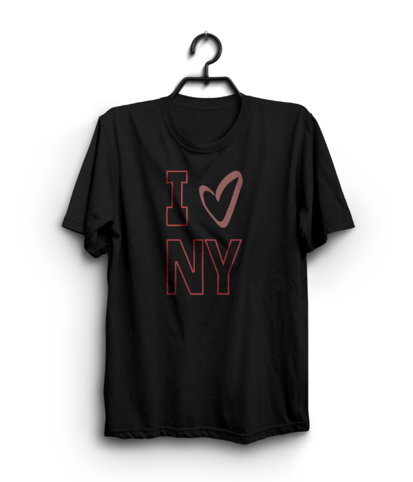 "I Love New York" 100% Cotton T-Shirt - Image 2