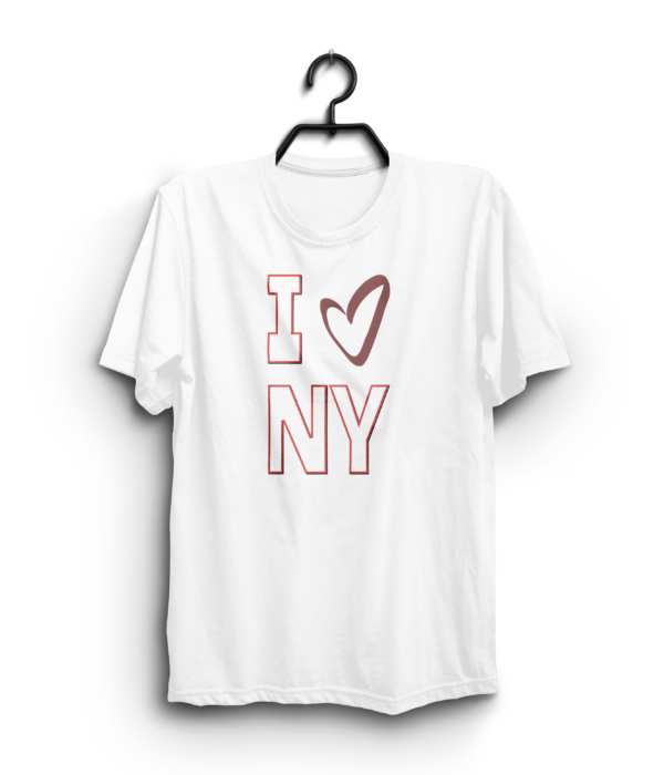 "I Love New York" 100% Cotton T-Shirt