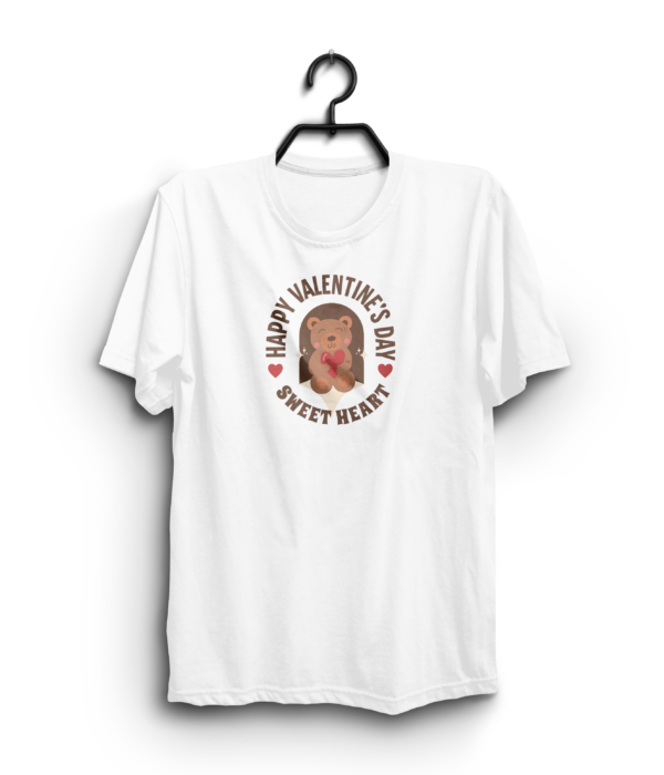 "Happy Valentine's Day Sweetheart" 100% Cotton T-Shirt