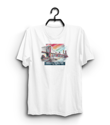 “Brooklyn Bridge” 100% Cotton T-Shirt
