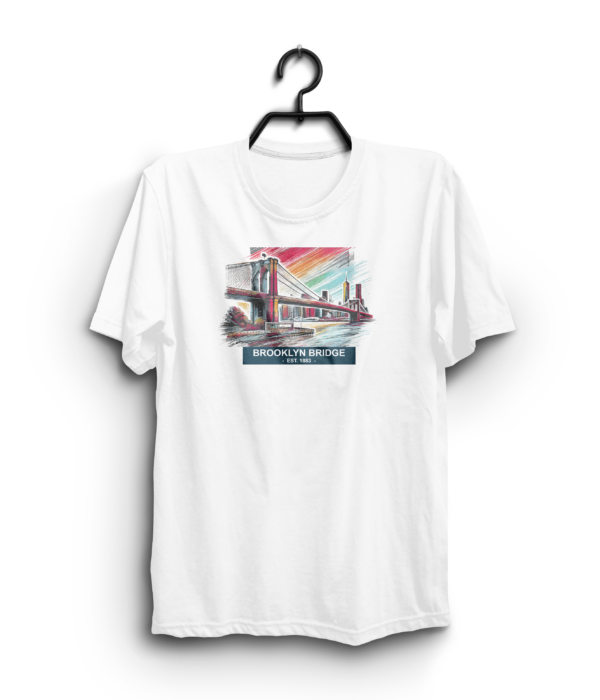 "Brooklyn Bridge" 100% Cotton T-Shirt