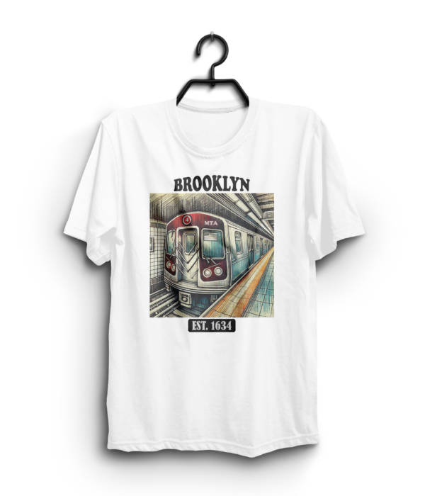 "Brooklyn" 100% Cotton T-Shirt - Image 2