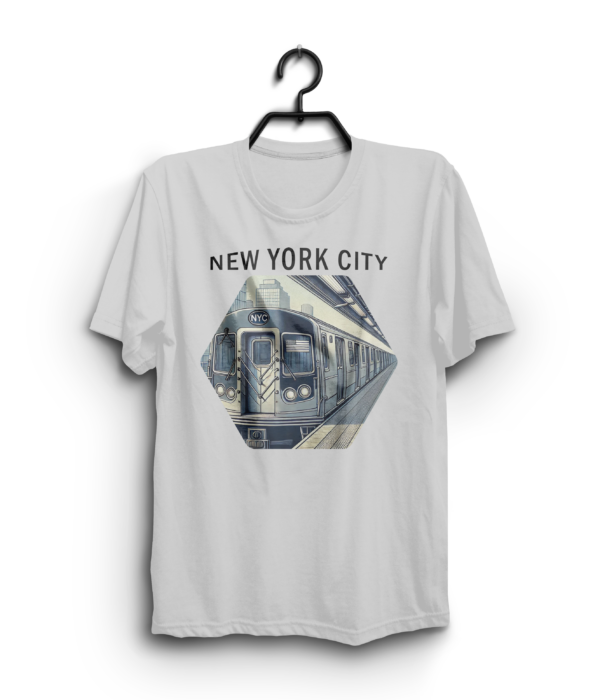 "New York City" 100% Cotton T-Shirt - Image 4