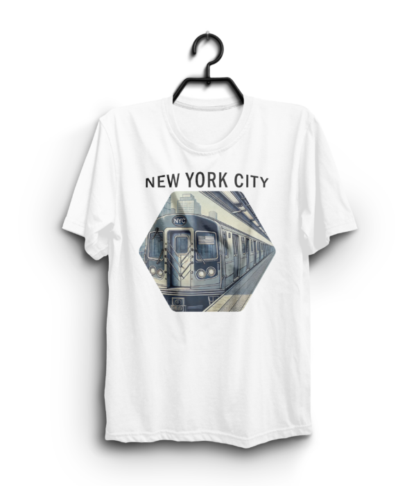 "New York City" 100% Cotton T-Shirt - Image 2