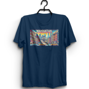 "MANHATTAN" 100% Cotton T-Shirt