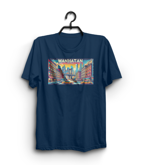 "MANHATTAN" 100% Cotton T-Shirt