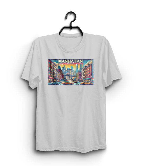"MANHATTAN" 100% Cotton T-Shirt - Image 4