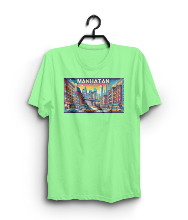 "MANHATTAN" 100% Cotton T-Shirt - Image 5