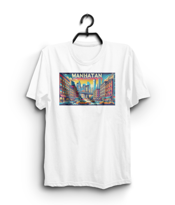 "MANHATTAN" 100% Cotton T-Shirt - Image 2