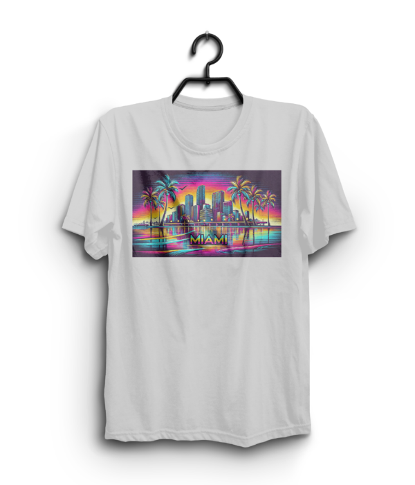 "MIAMI" 100% Cotton T-Shirt - Image 4