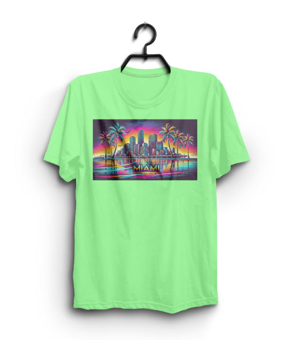"MIAMI" 100% Cotton T-Shirt - Image 5