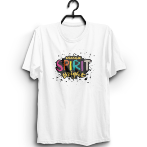 "Making Spirits Bright" 100% Cotton T-Shirt