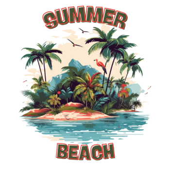 Summer Beach T-Shirt – Lightweight Casual Tee for Beach & Vacation Style