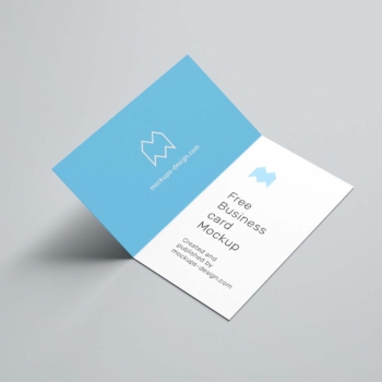 Folded Business Cards