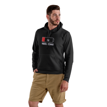 Low Battery Need Chai Hoodie